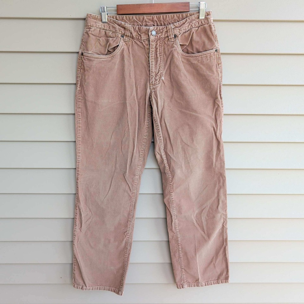 Patagonia Corduroy Pants Mens 31 Tan Organic Cotton Straight Leg 5-Pocket